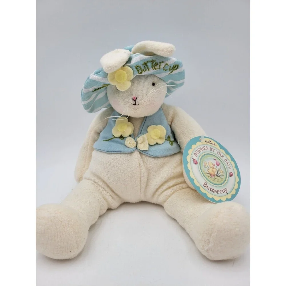 Hallmark Bunnies by the Bay Buttercup Bunny Rabbit Plush Toy‎